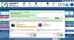 Desktop Screenshot of camatti.it